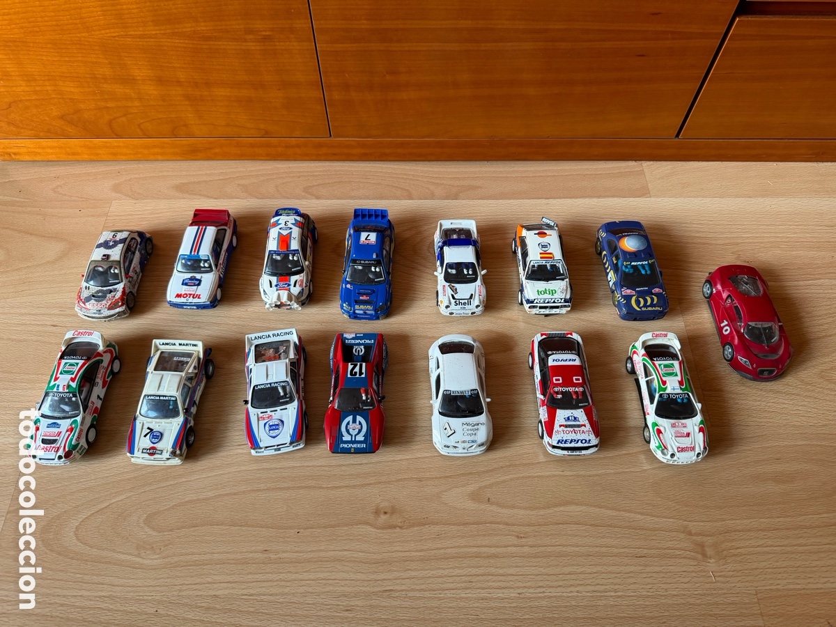 Scalextric: LOTE 15 COCHES SCALEXTRIC EXIN - Foto 1