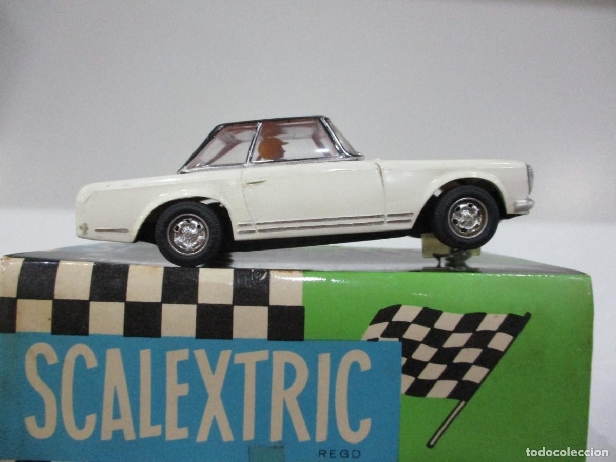 Scalextric: COCHE SCALEXTRIC EXIN - MERCEDES 250 SL - BLANCO CAPOTA NEGRA - MADE IN SPAIN - REF C 32