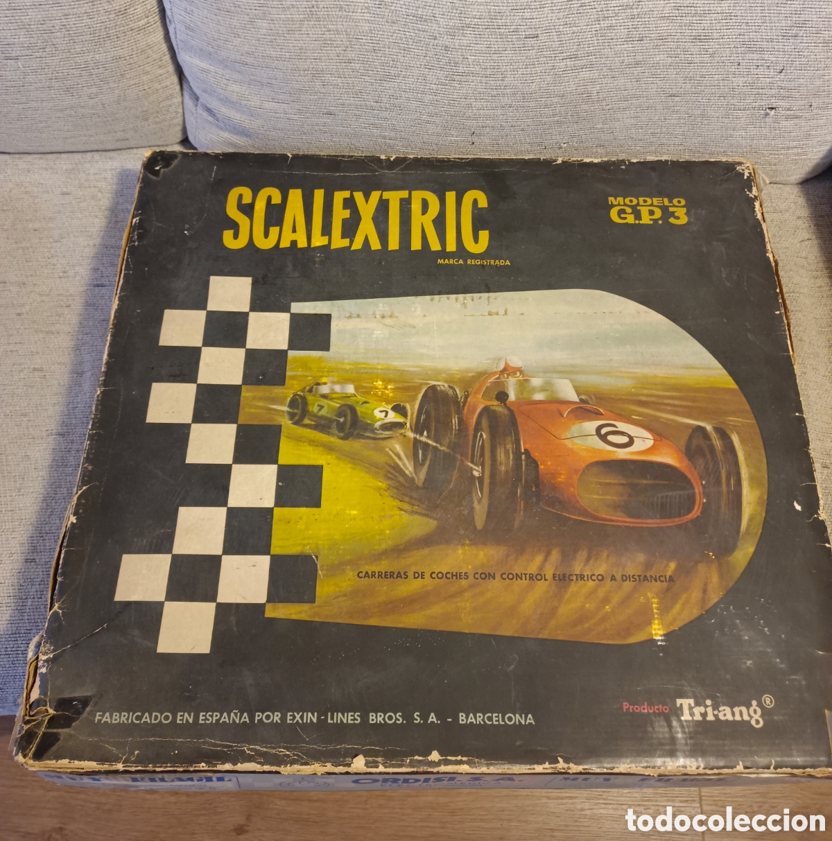 Scalextric: Caja circuito GP3 scalextric exin sin coches - Foto 3