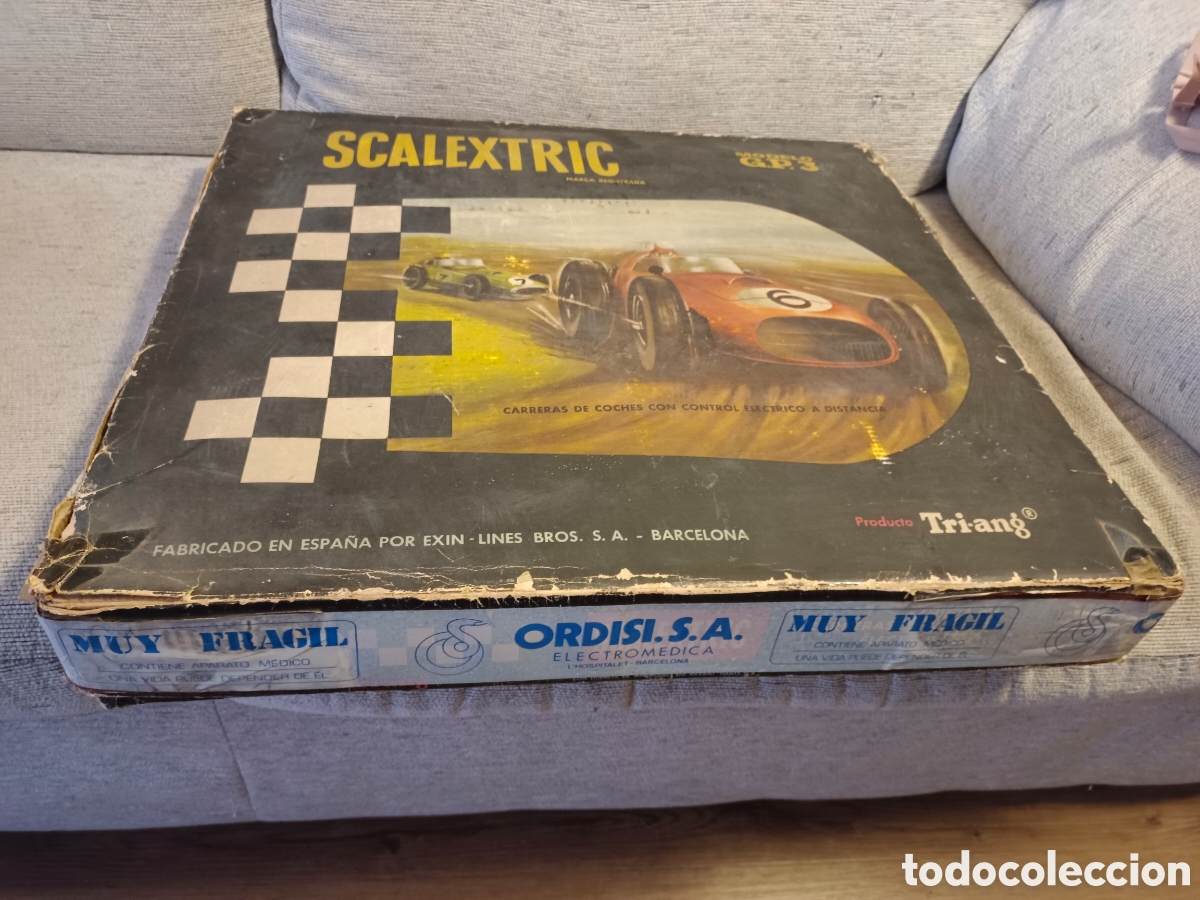 Scalextric: Caja circuito GP3 scalextric exin sin coches - Foto 4