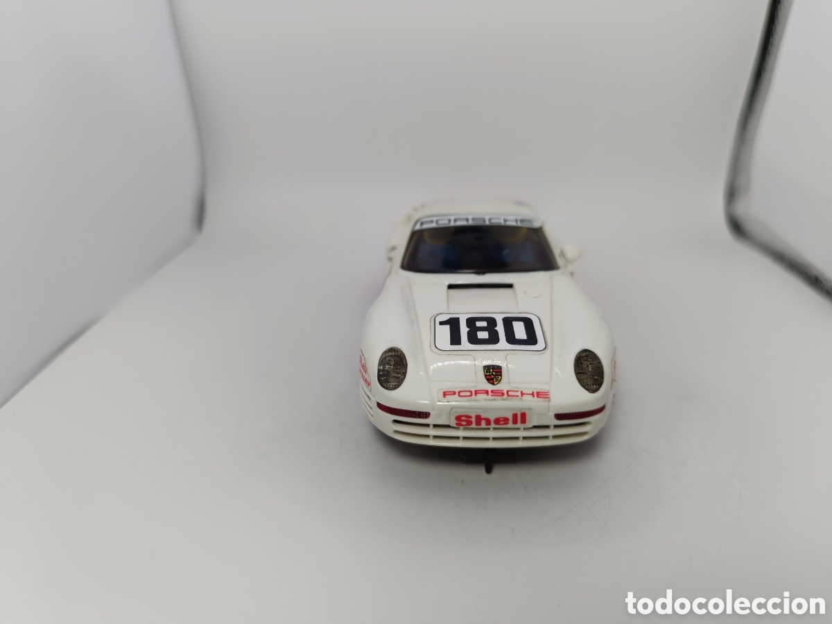 Scalextric: SCALEXTRIC PORSCHE 959 EXIN BLANCO - Foto 2
