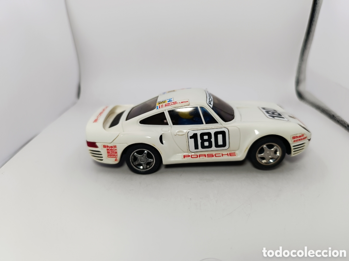 Scalextric: SCALEXTRIC PORSCHE 959 EXIN BLANCO - Foto 3