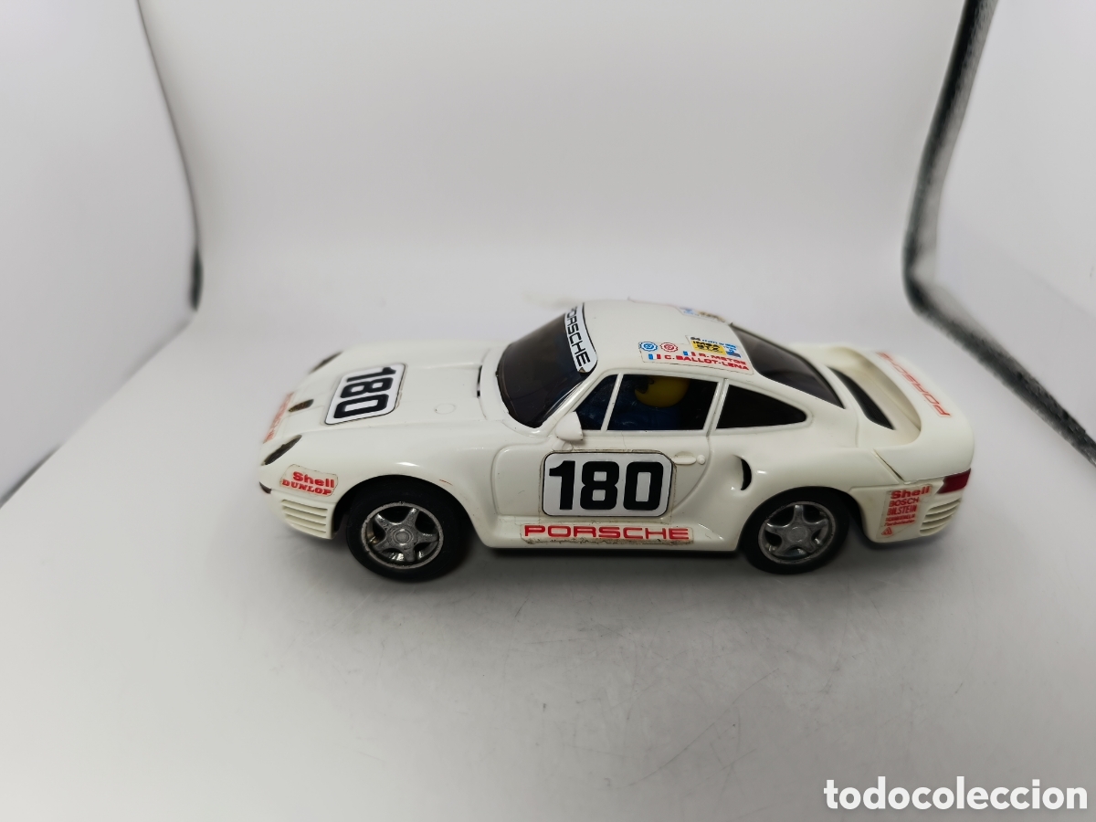 Scalextric: SCALEXTRIC PORSCHE 959 EXIN BLANCO