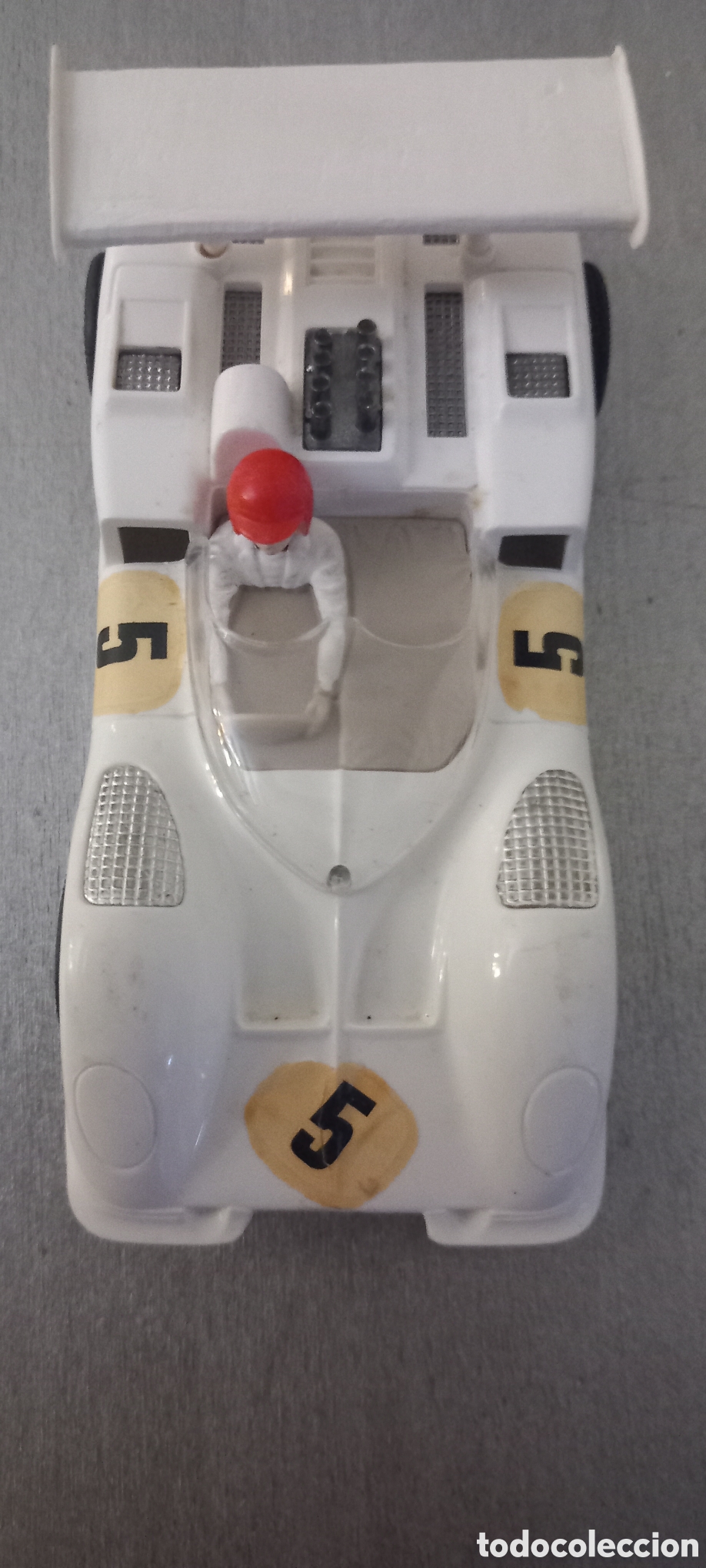 Scalextric: Chaparral blanco con aleron defectuoso - Foto 2