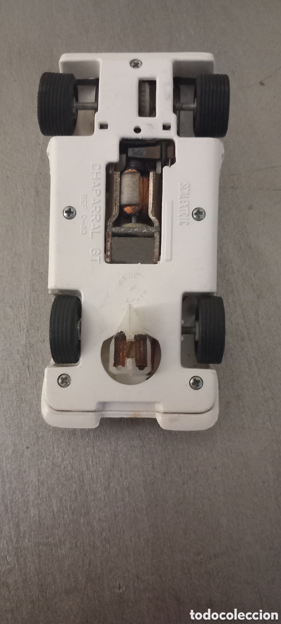 Scalextric: Chaparral blanco con aleron defectuoso - Foto 6