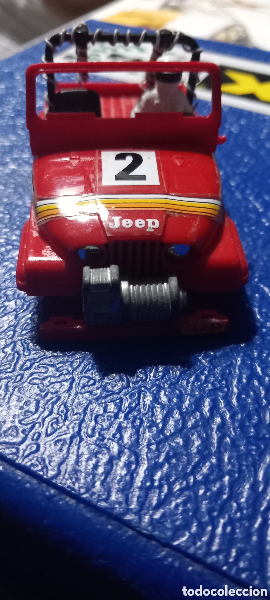 Scalextric: Carroceria jeep rojo