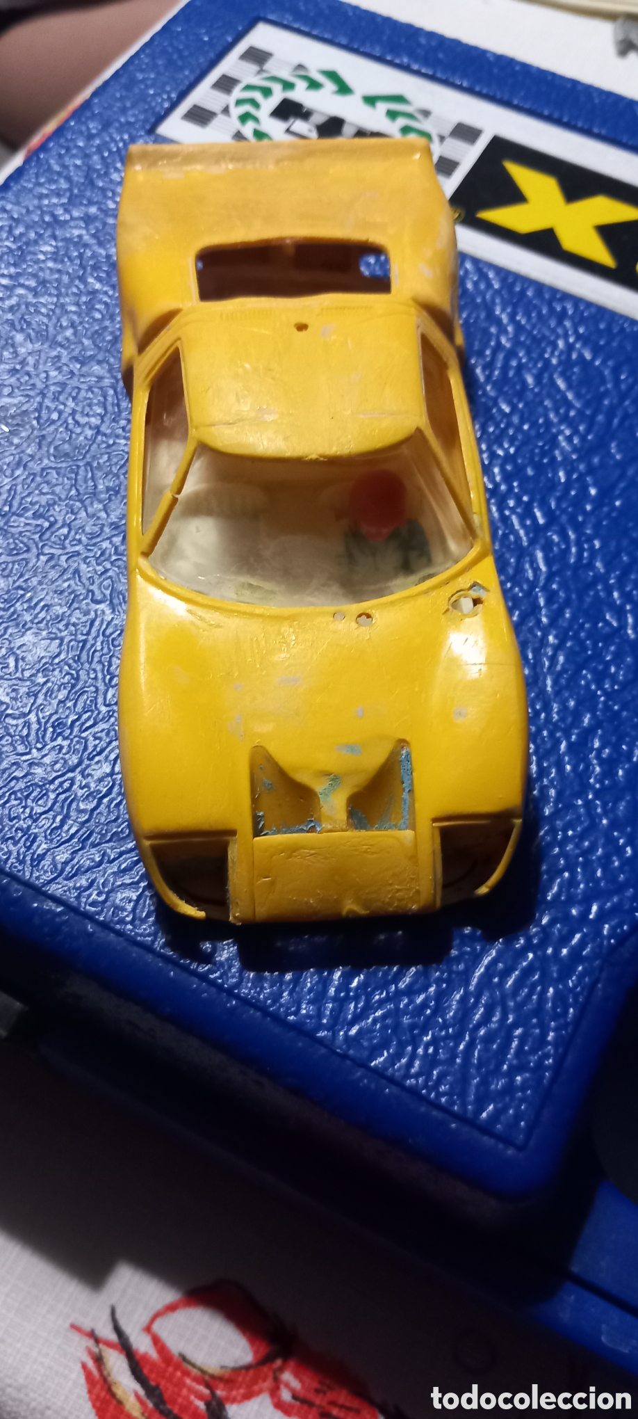 Scalextric: Ford gt amarillo desguace
