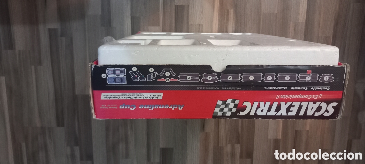 Scalextric: Circuito adrenaline cup con curva chicane - Foto 3