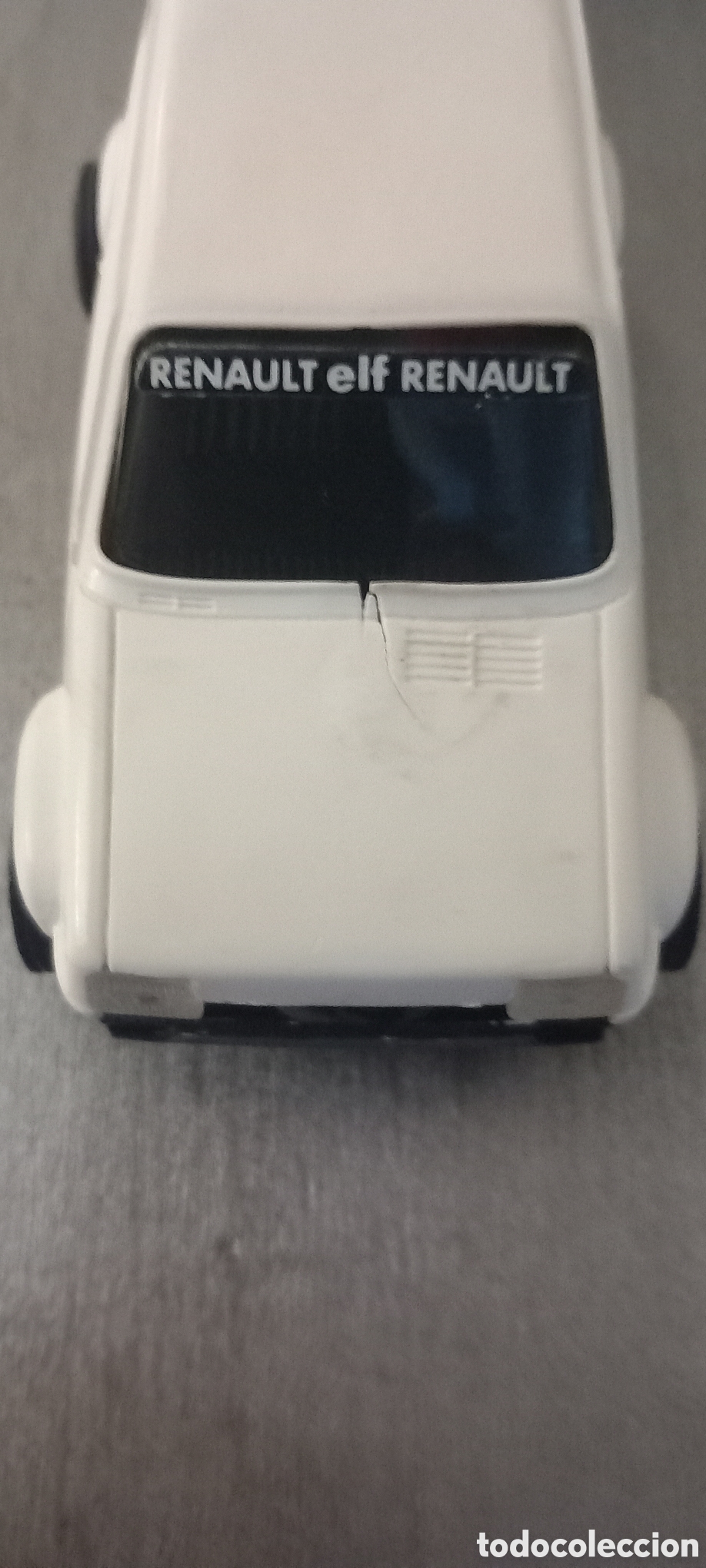 Scalextric: Renault 5 blanco capo blanco