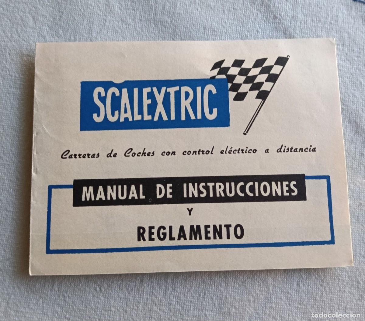 Scalextric: SCALEXTRIC MANUAL DE INSTRUCCIONES Y REGLAMENTO - Foto 1