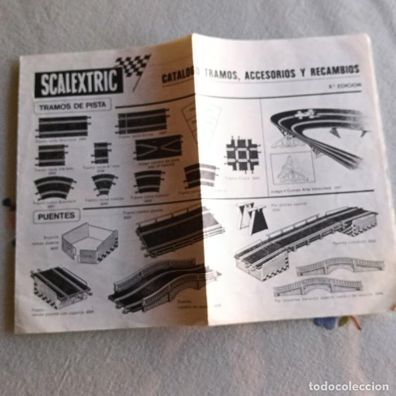 Scalextric: SCALEXTRIC CAT&Aacute;LOGO TRAMOS, ACCESORIOS Y RECAMBIOS - Foto 1