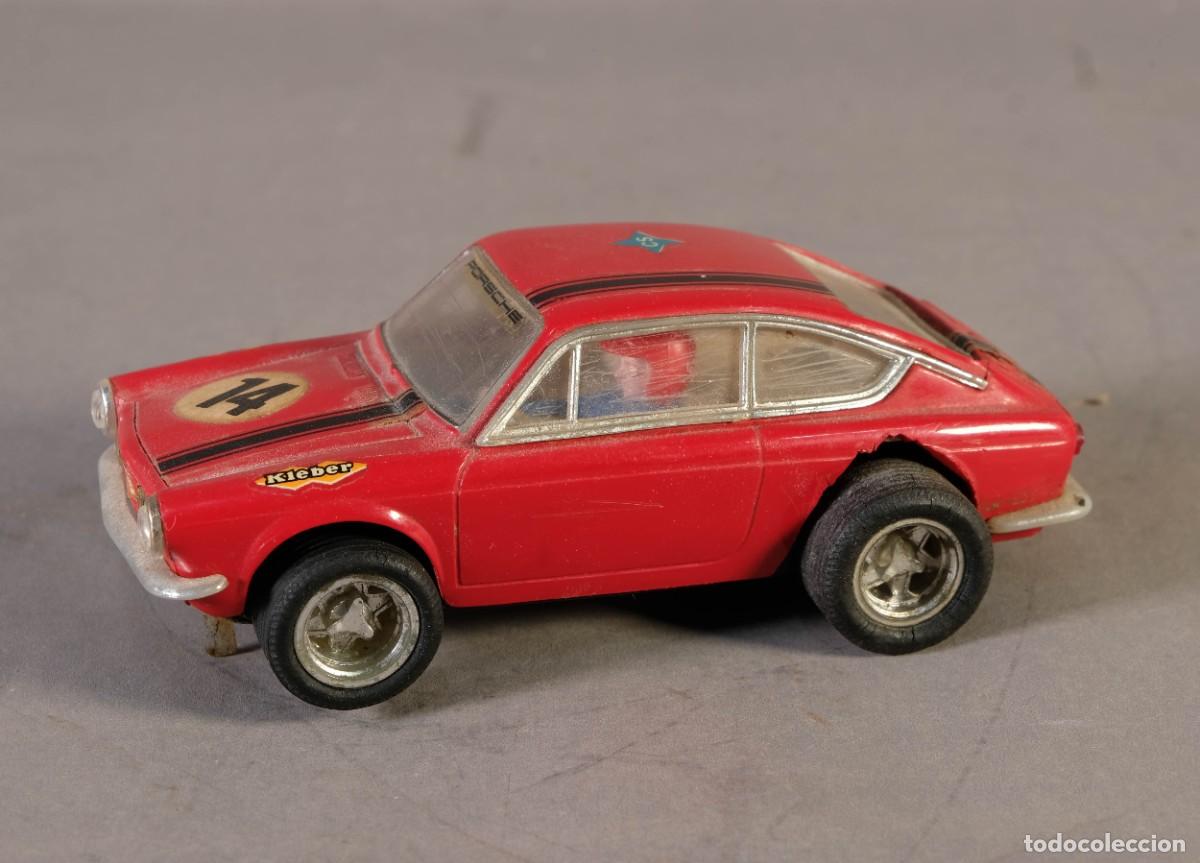 Scalextric: Coche Scalextric Exin C-42 Seat 850 Coupe rojo