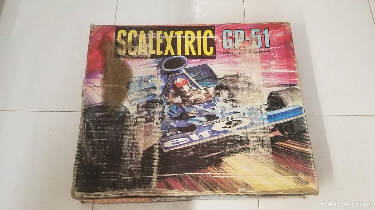 Scalextric: SLOT SCALEXTRIC EXIN CAJA SET CIRCU&Iacute;TO GP 51 GP-51 GP51