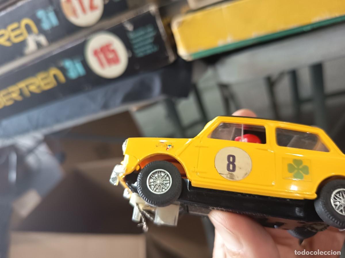 Scalextric: EXIN MINI COOPER AMARILLO SCALEXTRIC - Foto 8