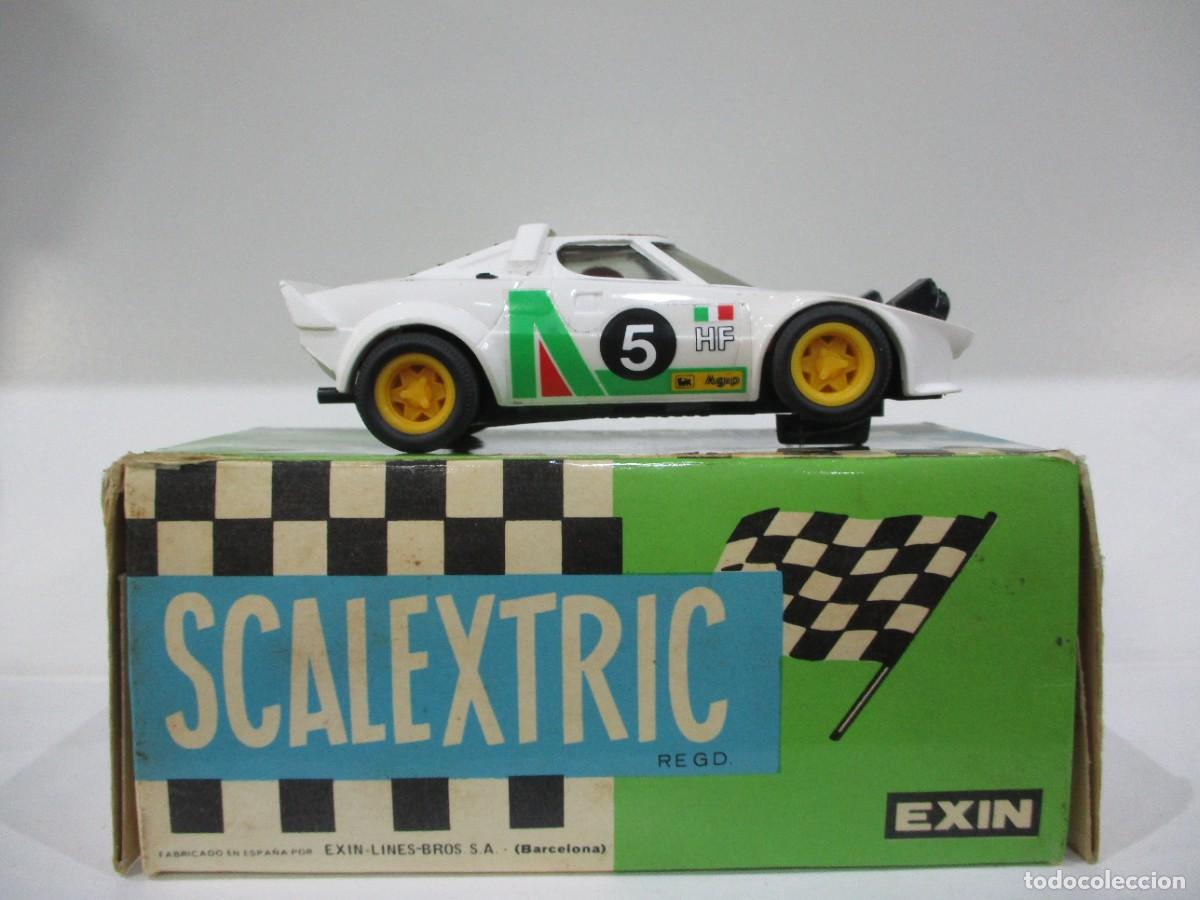 Scalextric: COCHE SCALEXTRIC - EXIN ESPA&Ntilde;A -LANCIA STRATOS - MOTUL- REF 4055 / 4065
