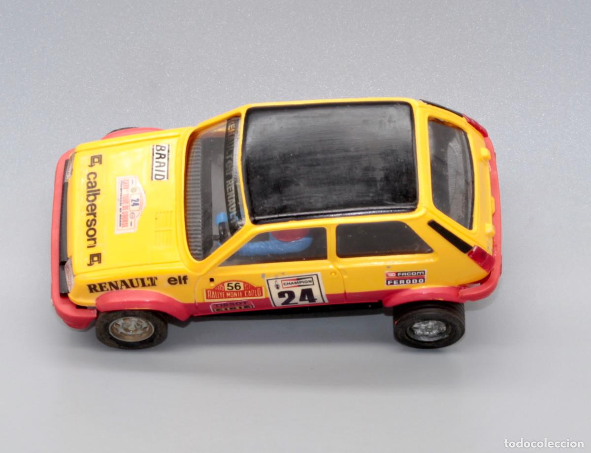 Scalextric: Renault 5 Calberson Scalextric Exin - Foto 6