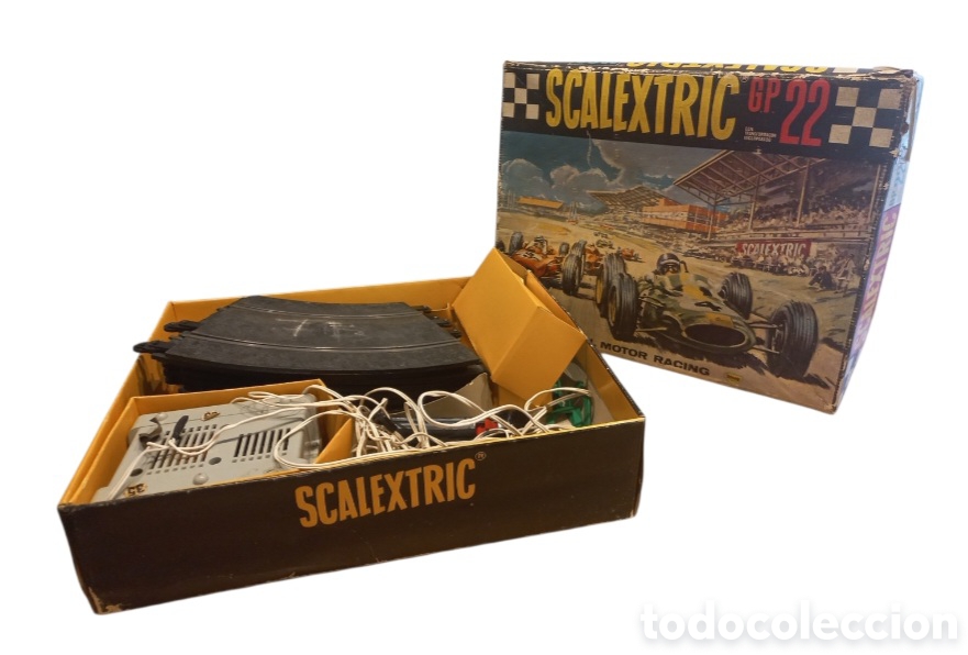 Scalextric: SCALEXTRIC GP 22. CAJA , TRANSFORMADOR, MANDOS Y 12 TRAMOS DE PISTA