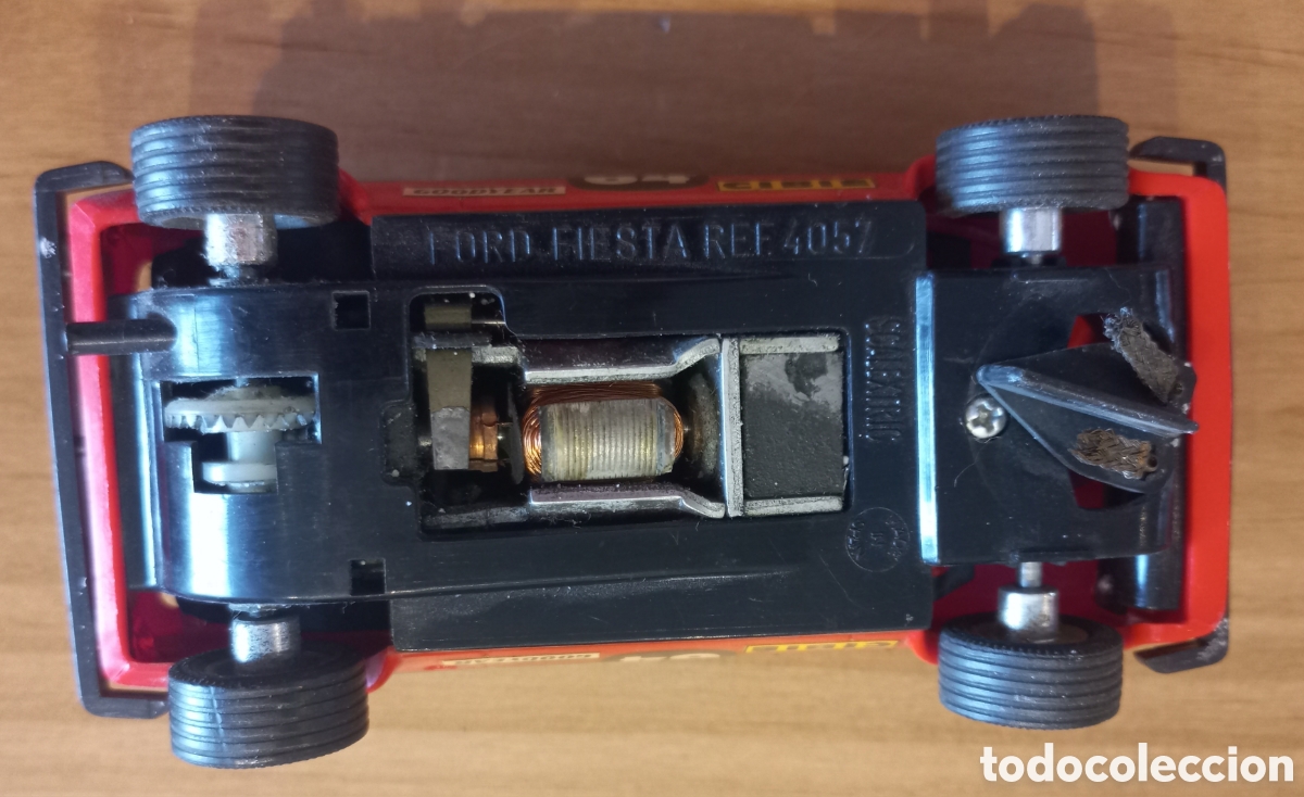 Scalextric: SCALEXTRIC FORD FIESTA REF. 4057 CON CAJA ORIGINAL - Foto 3