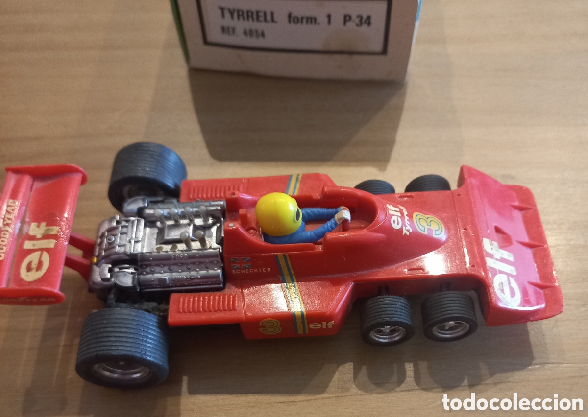 Scalextric: SCALEXTRIC TYRREL FORMULA 1 ROJO P-34 REF 4054 - Foto 7