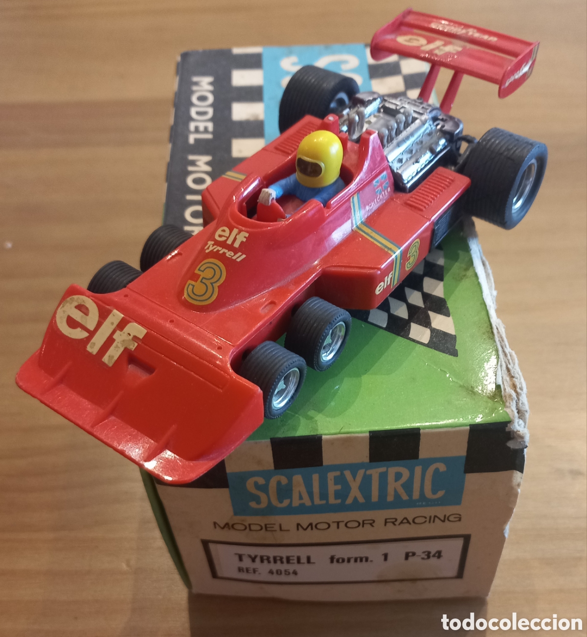 Scalextric: SCALEXTRIC TYRREL FORMULA 1 ROJO P-34 REF 4054