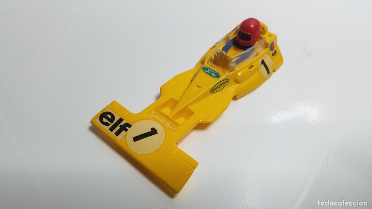 Scalextric: SLOT SCALEXTRIC EXIN CARROCERIA CON CRISTAL Y PILOTO FORD TYRRELL AMARILLA REF. C-48