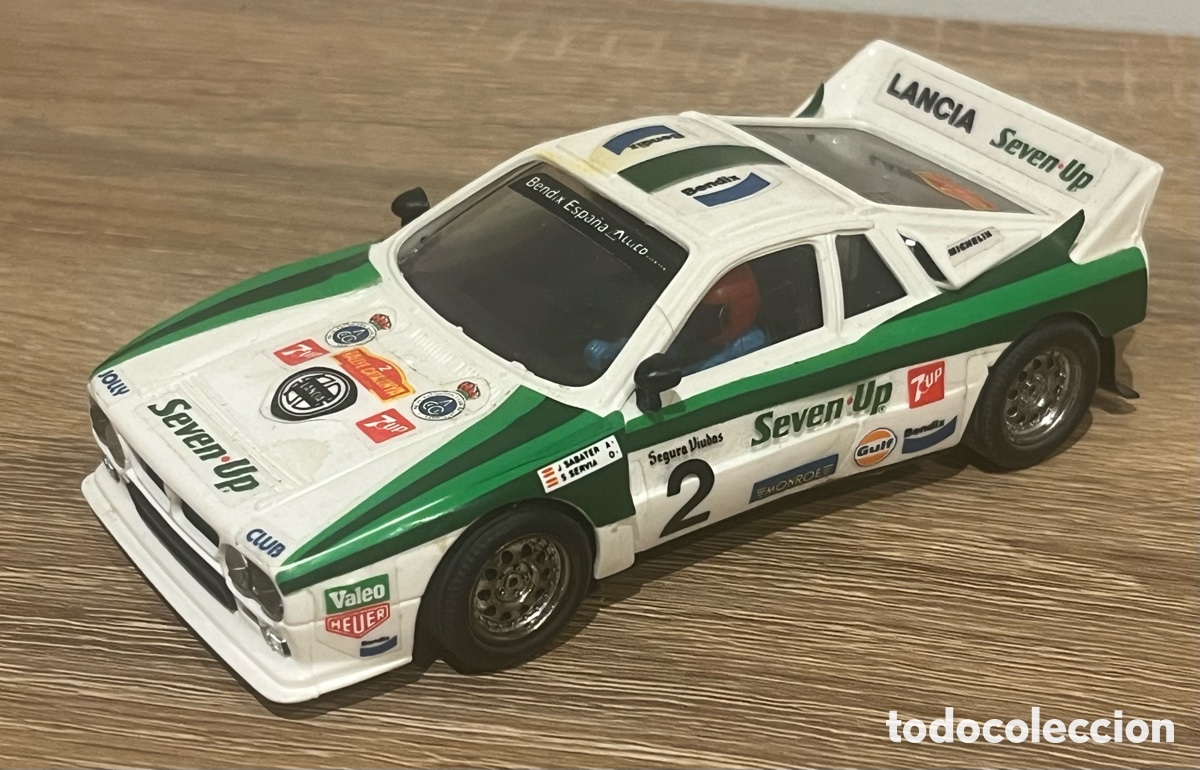 Scalextric: SCALEXTRIC LANCIA RALLY 037, SEVEN UP, SALVADOR SERVIA
