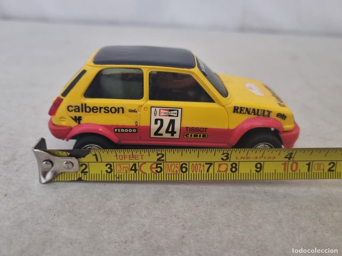 Scalextric: Scalextric Renault 5 Copa Calders&oacute;n exin Ref 4058 funcionando - Foto 14