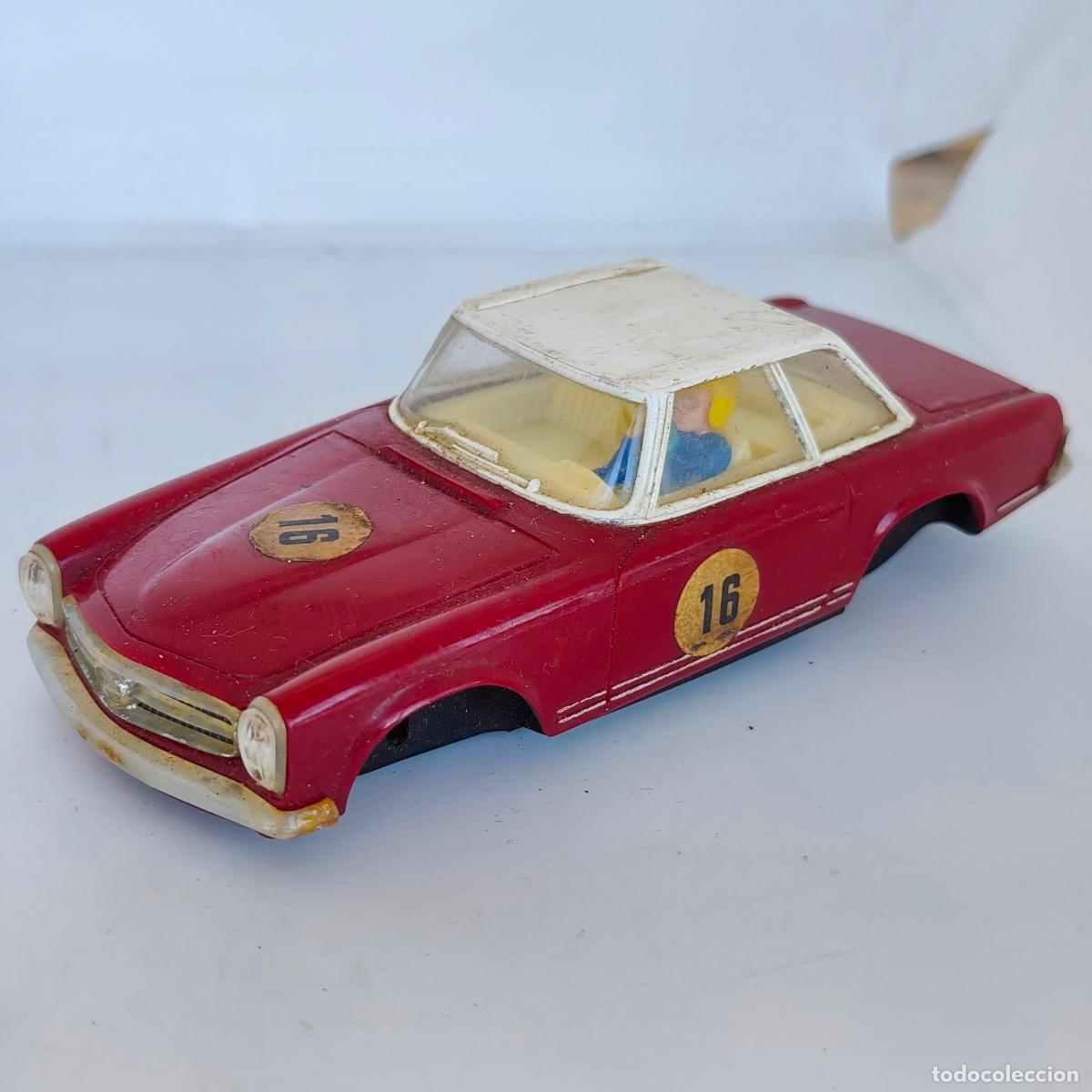 Scalextric: EXIN MERCEDES 250 SL GRANATE/BLANCO c-32