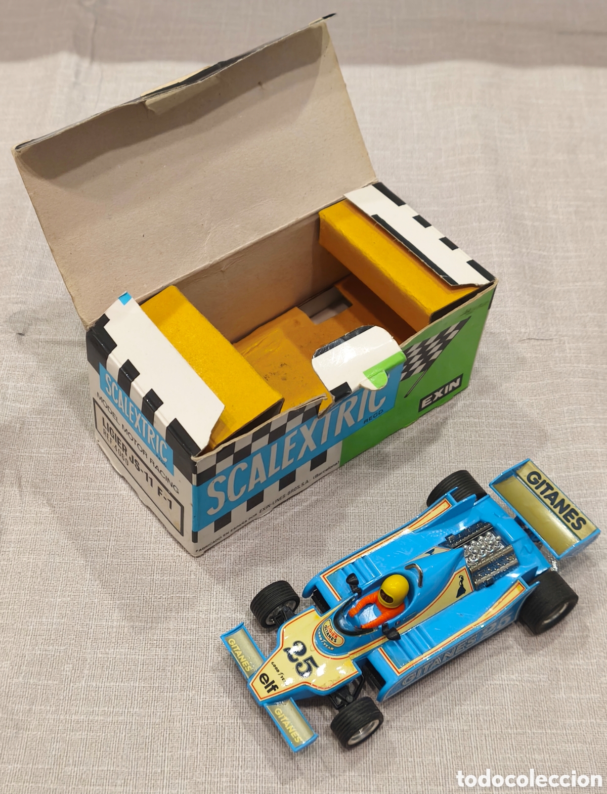 Scalextric: Ligier JS-11 F-1 de Scalextric Exin (Ref. 4060)