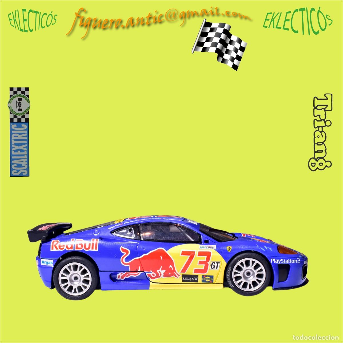 Scalextric: SCALEXTRIC. SCX.FERRARI 360 GTC RED BULL - Ref.6202