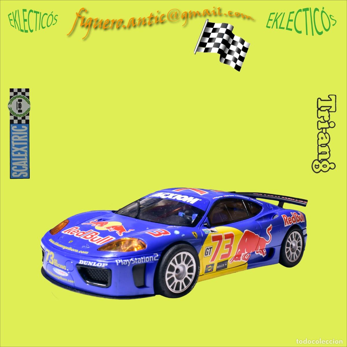 Scalextric: SCALEXTRIC. SCX.FERRARI 360 GTC RED BULL - Ref.6202