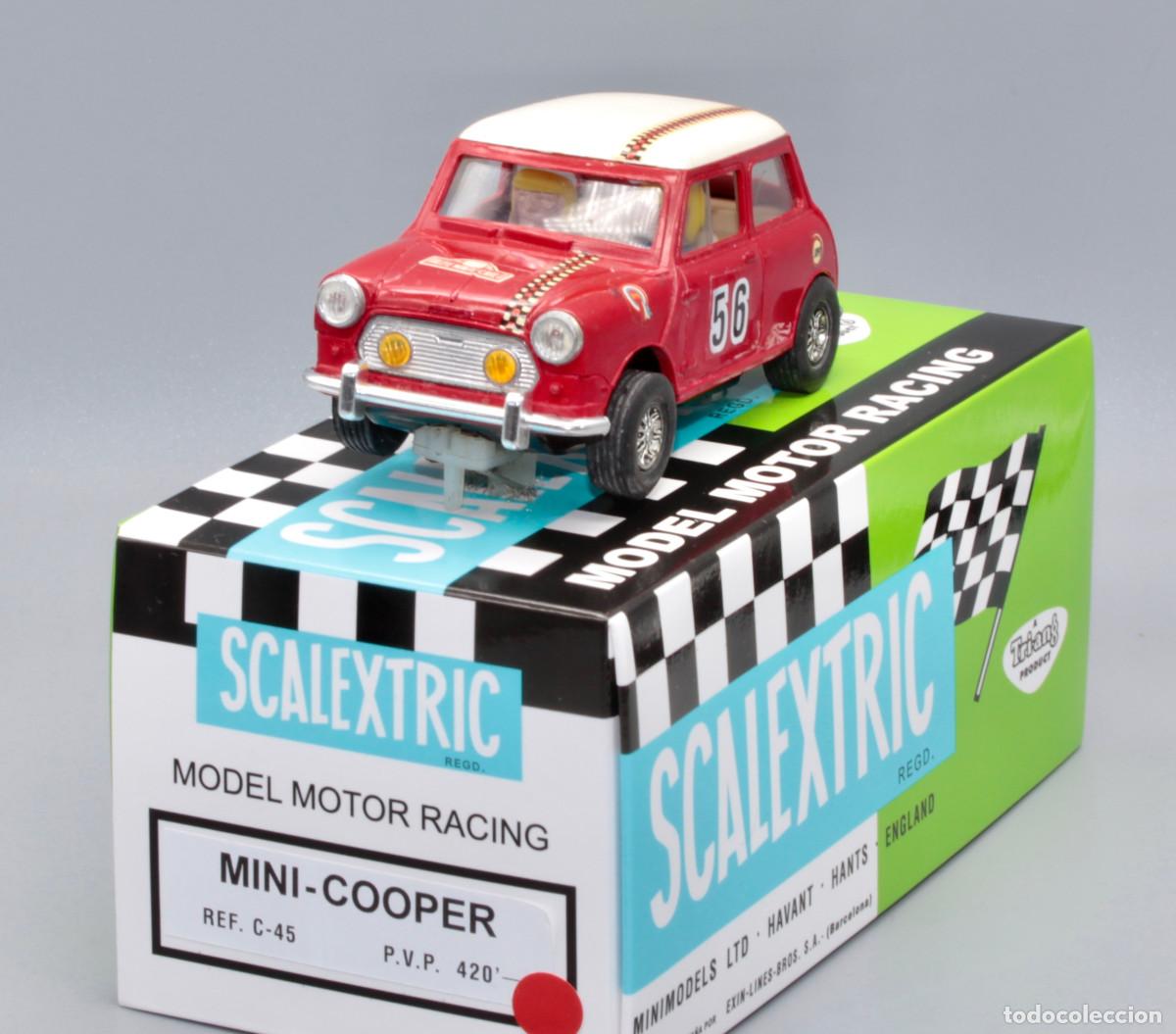 Scalextric: Mini Cooper C-45 rojo Scalextric Exin - Foto 1