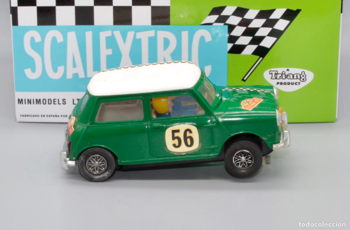 Scalextric: Mini Cooper C-45 verde Scalextric Exin - Foto 3