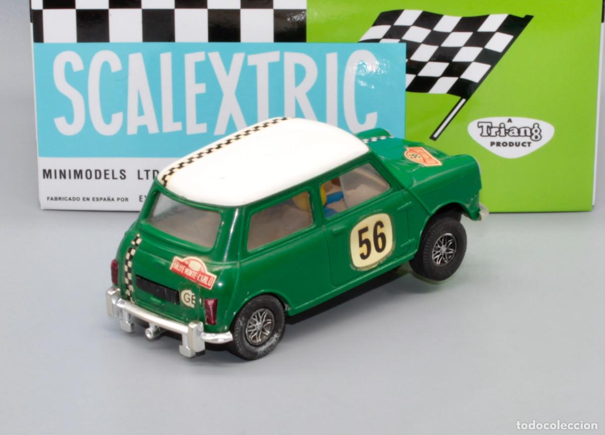 Scalextric: Mini Cooper C-45 verde Scalextric Exin - Foto 4