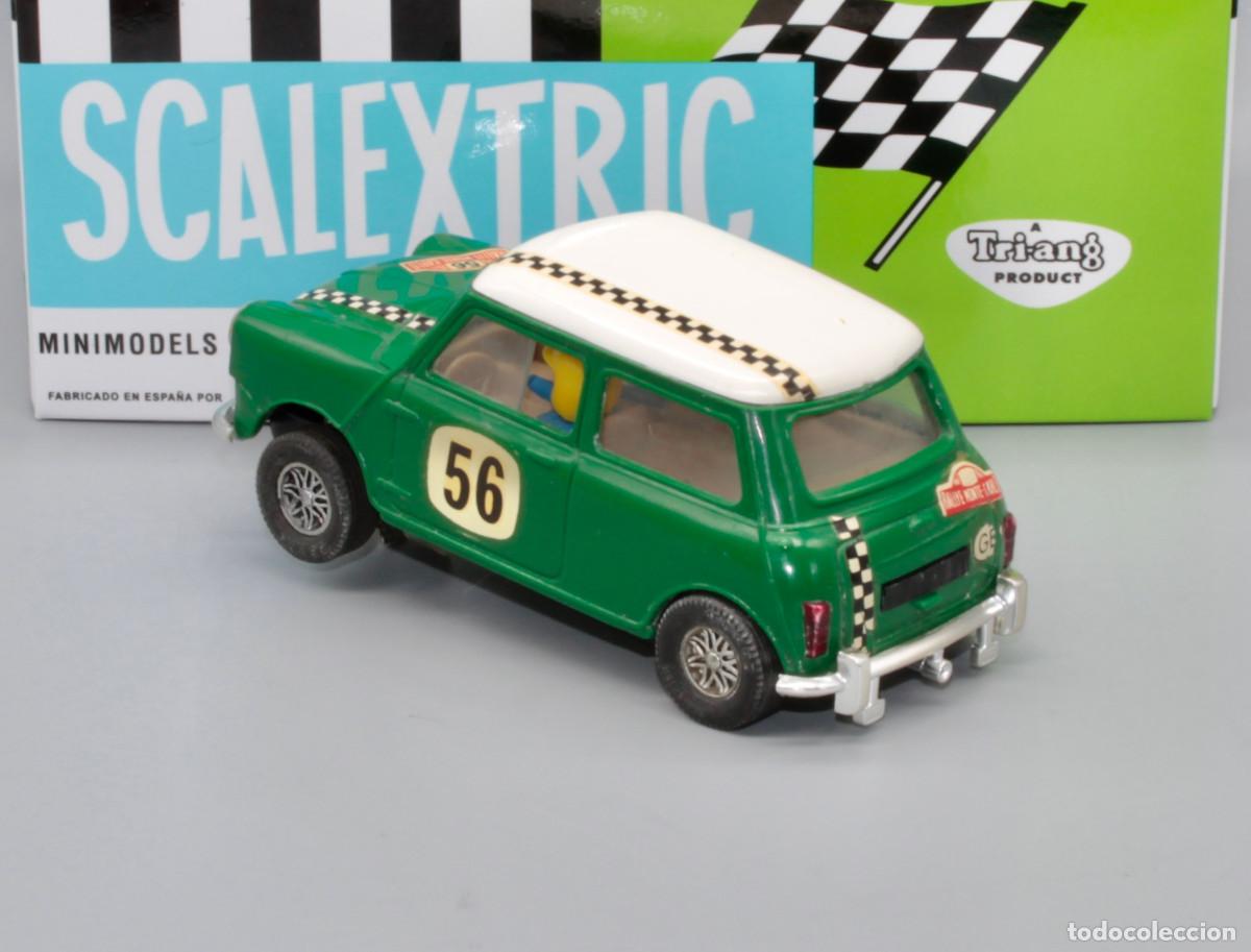 Scalextric: Mini Cooper C-45 verde Scalextric Exin - Foto 5