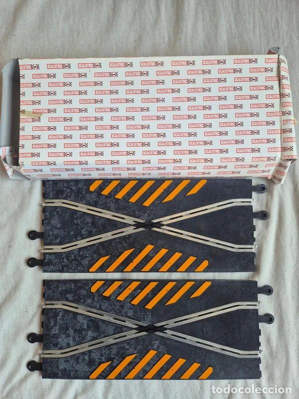 Scalextric: Scalextric - 2 Piezas de cruce REF. 3060 Caja Original - Foto 1