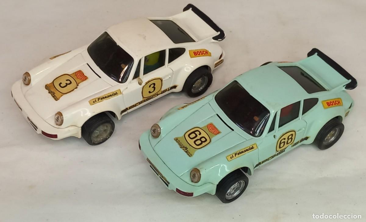 Scalextric: PAREJA DE COCHES , PORCHE CARRERA RS Ref. 4051 DE SCALEXTRIC