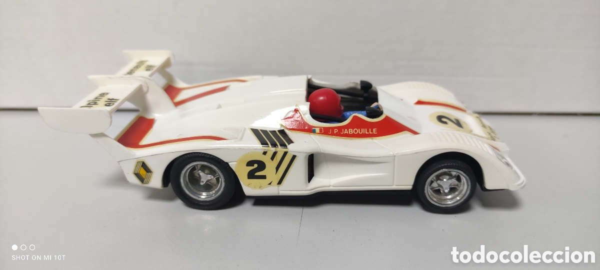 Scalextric: RENAULT ALPINE 2000 BLANCO SCALEXTRIC EXIN - Foto 2