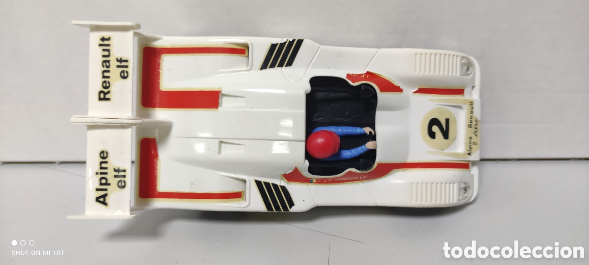 Scalextric: RENAULT ALPINE 2000 BLANCO SCALEXTRIC EXIN - Foto 4