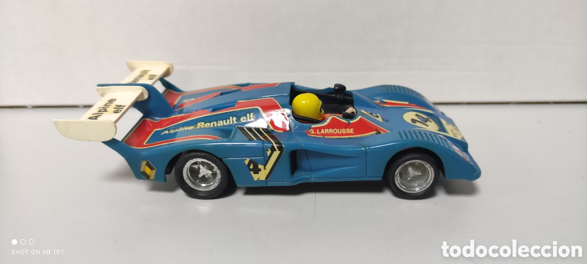Scalextric: RENAULT ALPINE 2000 AZUL SCALEXTRIC EXIN - Foto 2