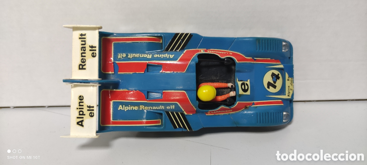 Scalextric: RENAULT ALPINE 2000 AZUL SCALEXTRIC EXIN - Foto 4