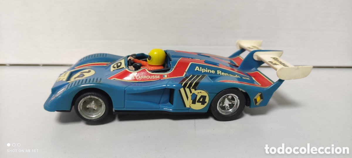 Scalextric: RENAULT ALPINE 2000 AZUL SCALEXTRIC EXIN - Foto 1
