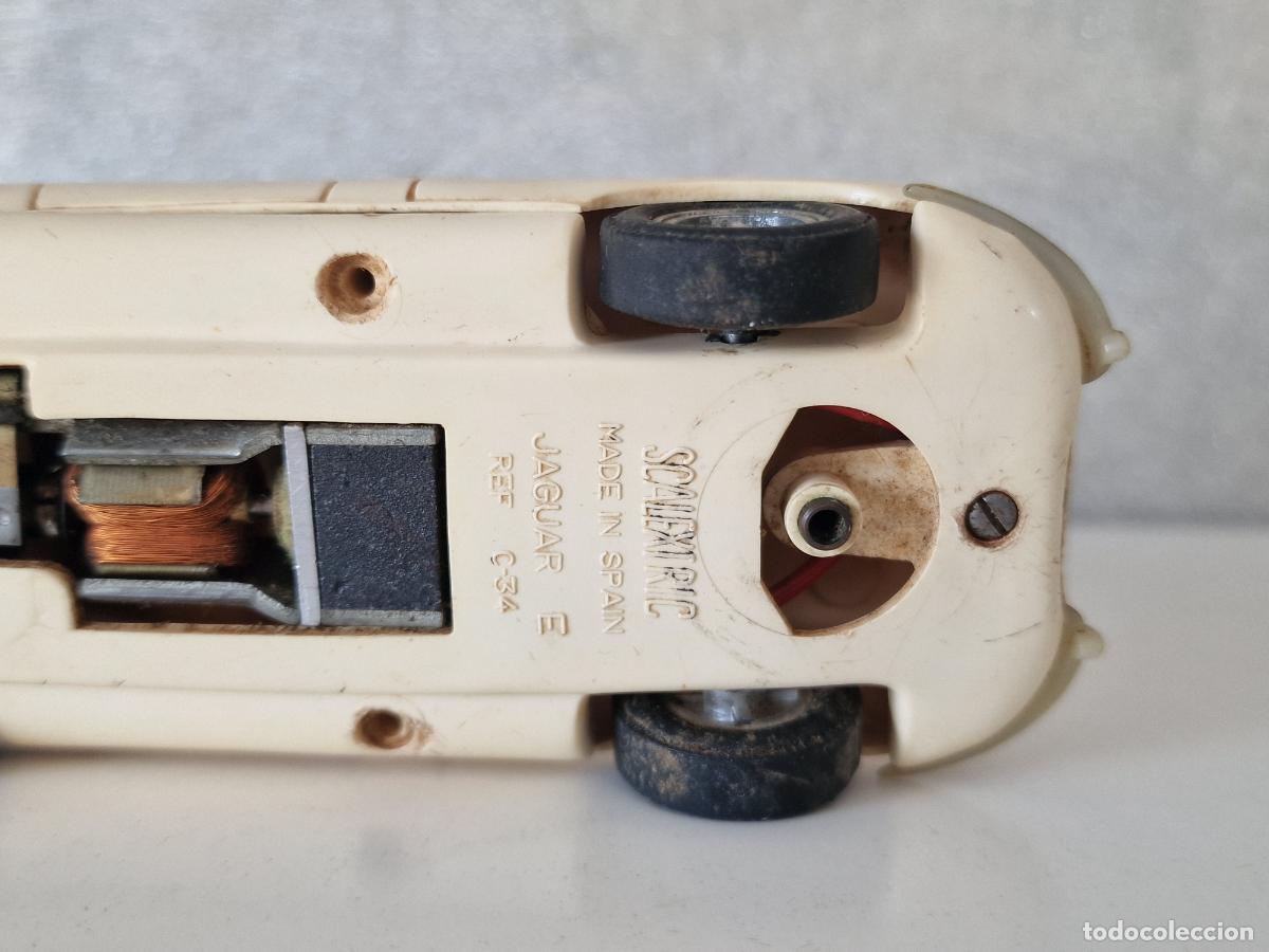 Scalextric: JAGUAR E C-34 EXIN BLANCO PARA RESTAURAR - Foto 14