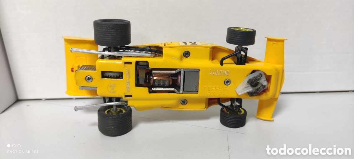 Scalextric: FERRARI B3 AMARILLO SCALEXTRIC EXIN - Foto 3