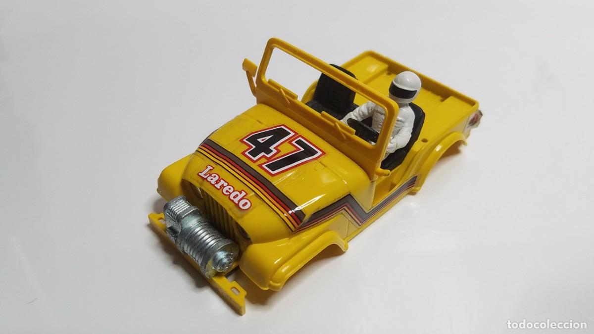 Scalextric: SLOT SCALEXTRIC EXIN STS 4X4 CARROCERIA AMARILLA JEEP CJ-5 REF. 2200