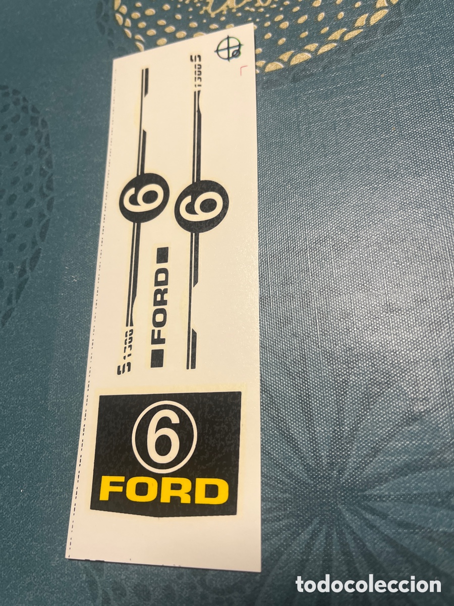 Scalextric: Calcas de Ford Fiesta n 6 de Scalextric Exin