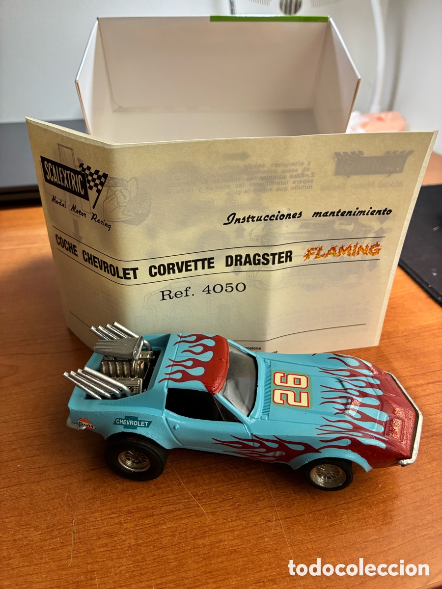 Scalextric: Chevrolet corvette Dragster de scalextric - Foto 7