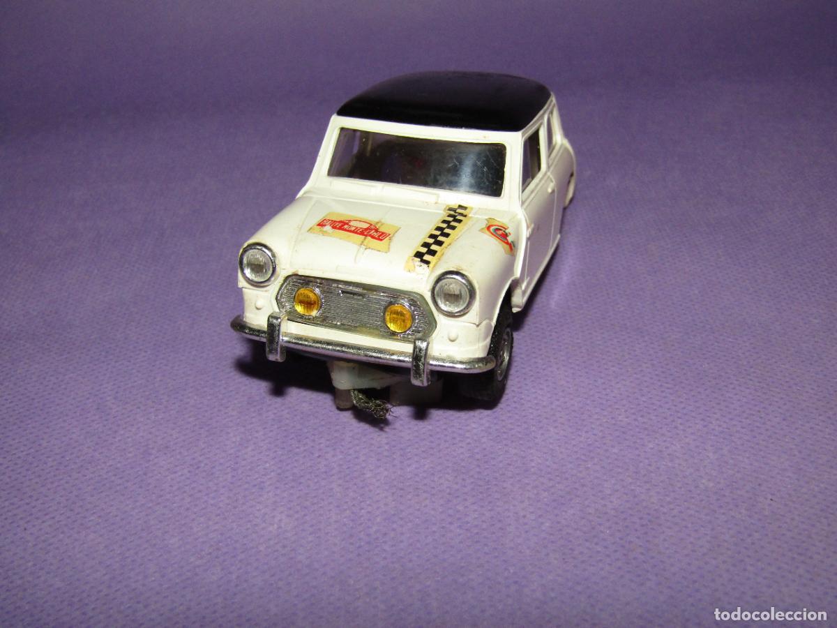 Scalextric: Antiguo Chasis y Carrocer&iacute;a del MINI COOPER Ref. C-45 de SCALEXTRIC EXIN - Foto 1