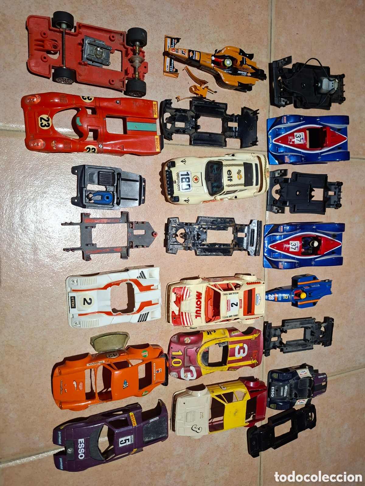 Scalextric: Scalextric desguace carrocer&iacute;as chasis