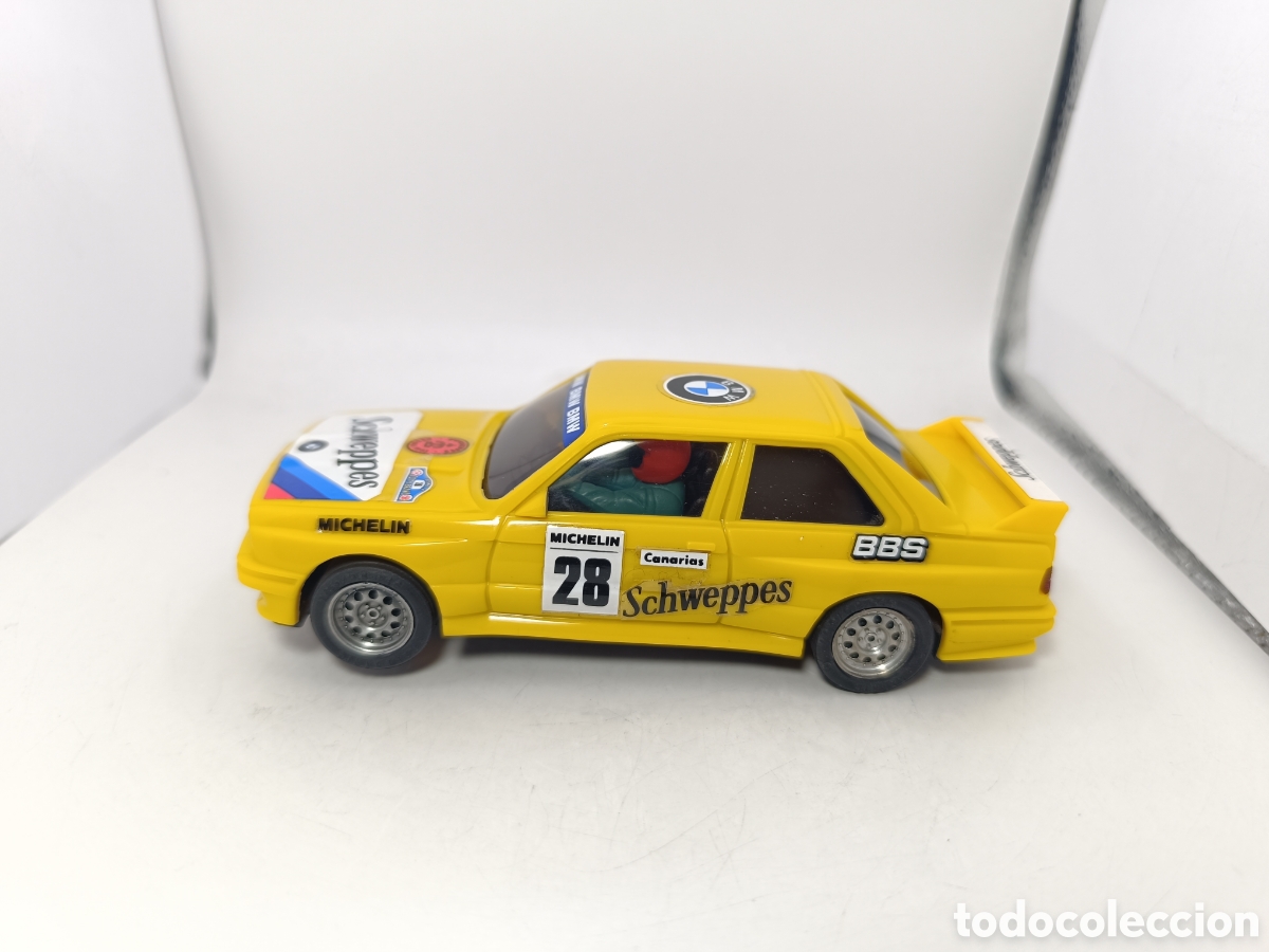 Scalextric: SCALEXTRIC BMW M3 SCHWEPPES AMARILLO LIMON EXIN - Foto 1